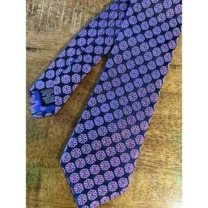 Ted Baker Men’s Purple Floral Silk Tie